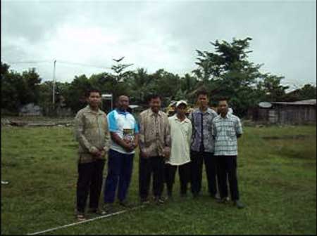 Bantuan semen DPD LDII Nabire