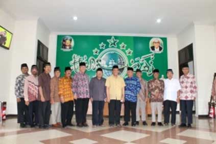 Silaturrohim DPW Jatim dengan NU