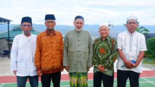 Silaturohim LDII Sulteng dengan Ketua Umum MUI Sulteng Habib Ali (Foto Lines Sulteng)