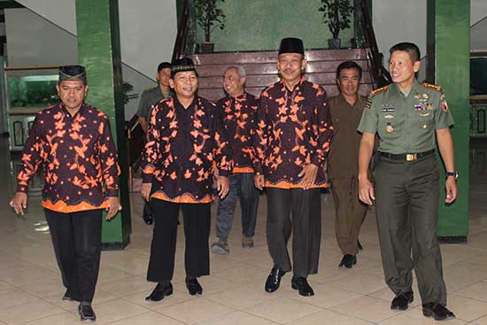 ldii jatim audiensi dengan danrem 084