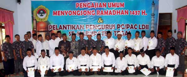ldii tegal pelantikan pc