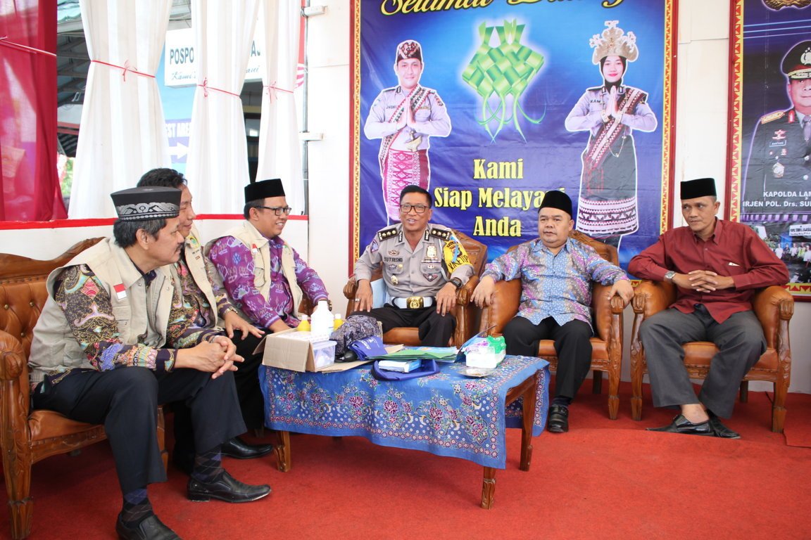 MUI dan LDII disambut baik oleh Kabag Ops Ditlantas Polda Lampung AKBP Sutrisno FILEminimizer
