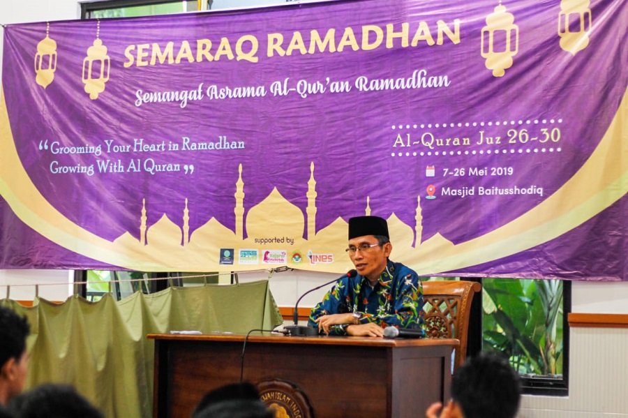 Ir. H. Mukhtar Hasan MM Ketua PC LDII Rajabasa2
