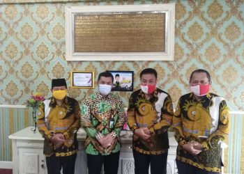 Pengurus LDII bersama Kakanwil Kemenag Lampung