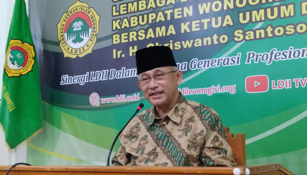 Pj Ketua Umum DPP LDII Chriswanto Santoso