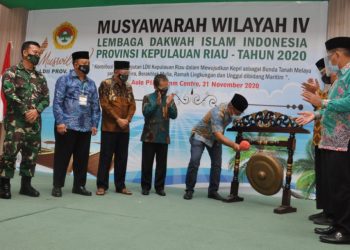 DPW LDII Kepri Gelar Muswil dengan Protokol Kesehatan yang Ketat