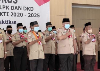 Sako SPN Lampung Bergabung dalam Kepengurusan Kwarda