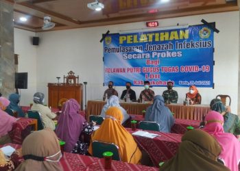 LDII Sukoharjo Helat Pelatihan Pemulasaran Jenazah