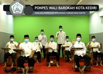 Tetap Sehat dan Bugar di Masa Pandemi, Ponpes Wali Barokah Ikuti Workshop Kebugaran Jasmani Kemenkes
