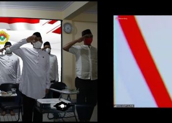 Warga LDII Turut Ramaikan Upacara HUT RI Secara Virtual