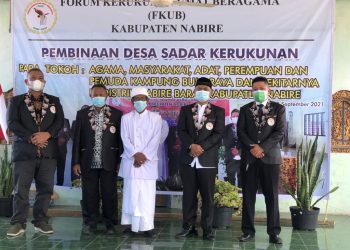 Ketua LDII Nabire Jadi Narasumber Pembinaan Kampung Sadar Kerukunan