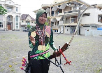 Lesatan Anak Panah Bunga Arbela Itu, Berbuah 3 Medali di PON XX Papua