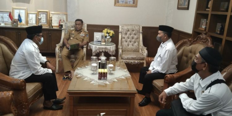Audiensi DPD LDII Bone diterima oleh Bupati Bone. Foto: Kiriman Daerah.
