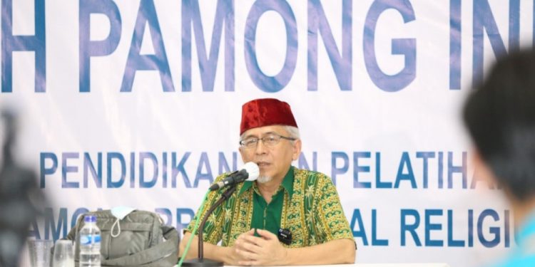 Ketua Departemen Pendidikan, Keagamaan, dan Dakwah DPP LDII KH. Aceng Karimullah mengatakan, "Ketika bertemu dalam perbedaan, yang dituju adalah persatuan dan kesatuan."
Foto: LINES.