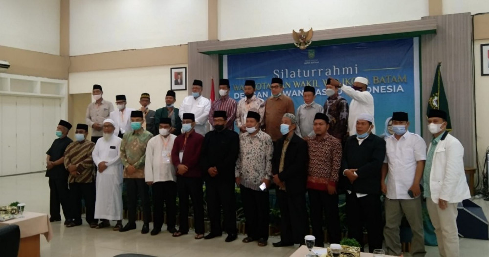 Ketua DPD LDII Batam hadir berikan rekomendasi musyawarah wilayah DMI Kepri. Foto: Kiriman Daerah.