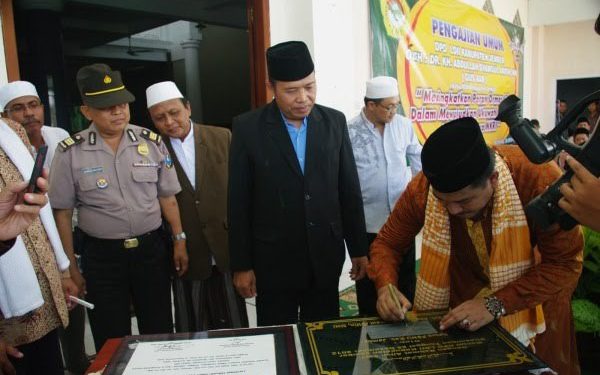 Pengajian Umum DPD LDII Jember dihadiri Ketua MUI Jawa Timur KH Abdullah Syamsul Arifin yang juga Ketua PC NU Jember. Foto: Kiriman Daerah.