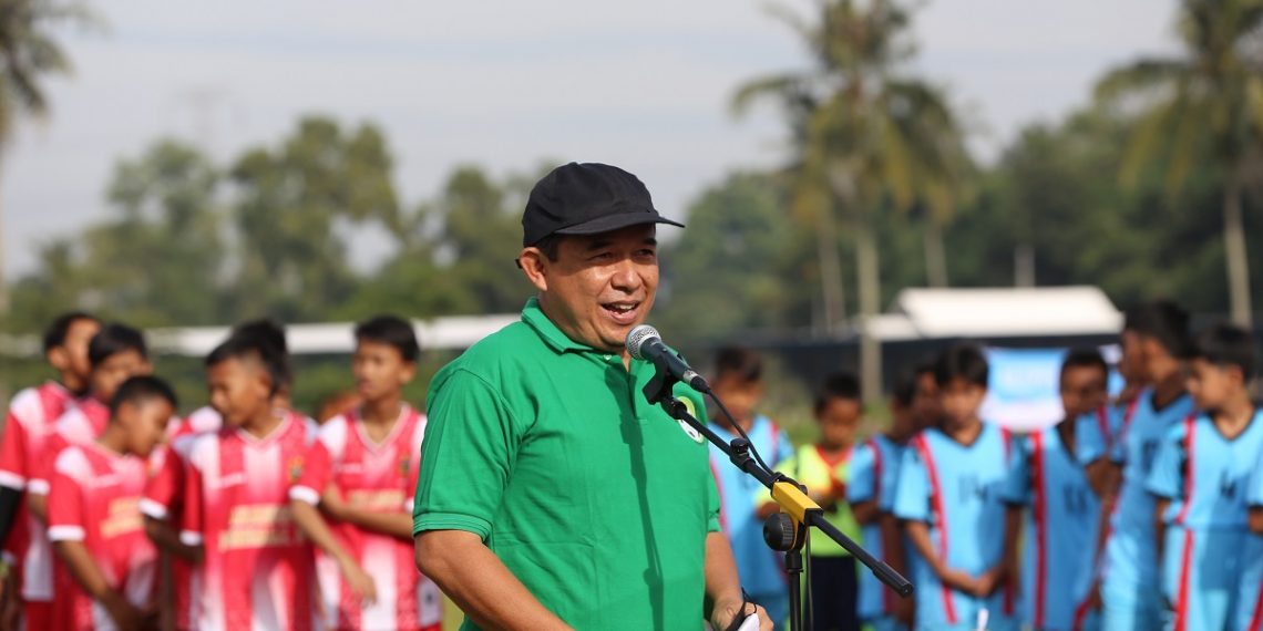 Kegiatan tersebut dapat menjadi sebuah acara untuk menghilangkan rasa kangen anak-anak terhadap sepak bola di masa Pandemi Covid-19. Foto: LINES.