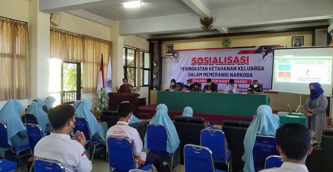 Para pengurus LDII Kabupaten Banyuwangi mengikuti acara "Sosialisasi Peningkatan Ketahanan Keluarga Dalam Memerangi Narkoba". Foto: Kiriman Daerah.