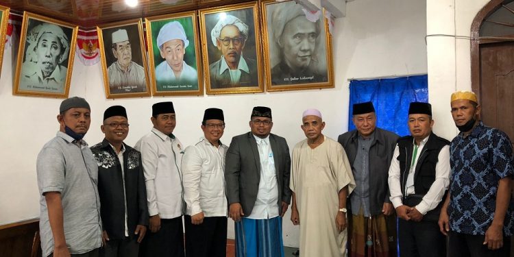 Sowan ke lokasi Muktamar NU sebagai bentuk apresiasi LDII atas terselenggaranya acara tersebut. Foto: Kiriman Daerah.