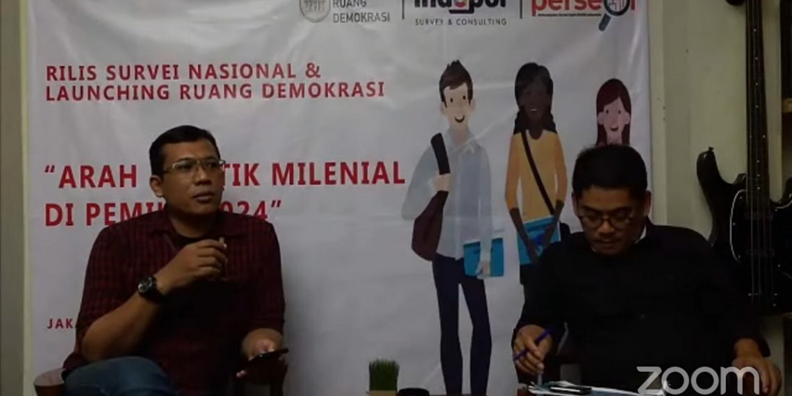 Ludhy Cahyana, Kadep KIM DPP LDII menegaskan, jika politik milenial yang diabaikan menjadi bencana. Foto: LINES.