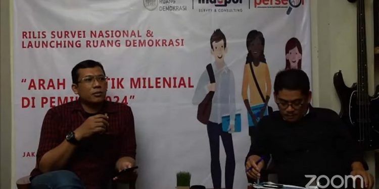 Ludhy Cahyana, Kadep KIM DPP LDII menegaskan, jika politik milenial yang diabaikan menjadi bencana. Foto: LINES.