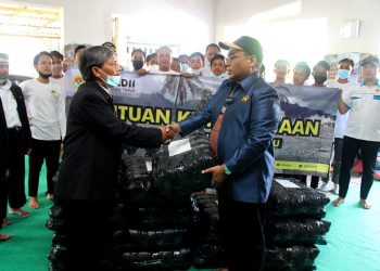 DPW LDII Jawa Timur Turunkan Relawan ‘Pemuda LDII’ untuk Korban Erupsi Gunung Semeru