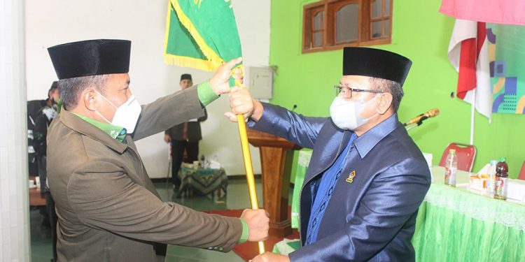 Sugiyono terpilih kembali sebagai Ketua DPD LDII Blitar masa bakti 2022-2027. Foto: Kiriman Daerah.
