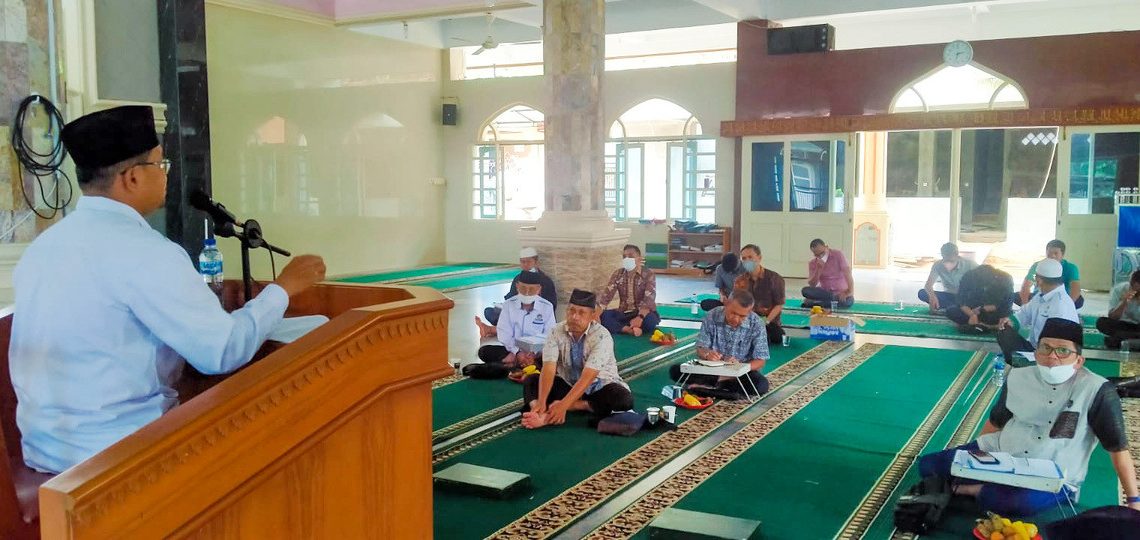 DPD LDII Kota Padang menggelar konsolidasi organisasi bersama Pimpinan Cabang (PC) LDII Kecamatan dan Pimpinan Anak Cabang (PAC) Kelurahan se-kota Padang pada Sabtu, (3/3) lalu. Foto: Kontributor Daerah.