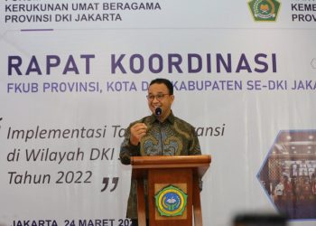 Anies Baswedan di Rakor FKUB DKI Jakarta: Indonesia Butuh Toleransi Dua Arah