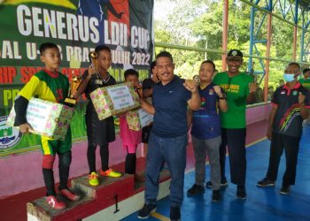 LDII Prabumulih Gelar Futsal U-13 Generus LDII CUP, Kadispora: Ajang Pencarian Bibit Futsal