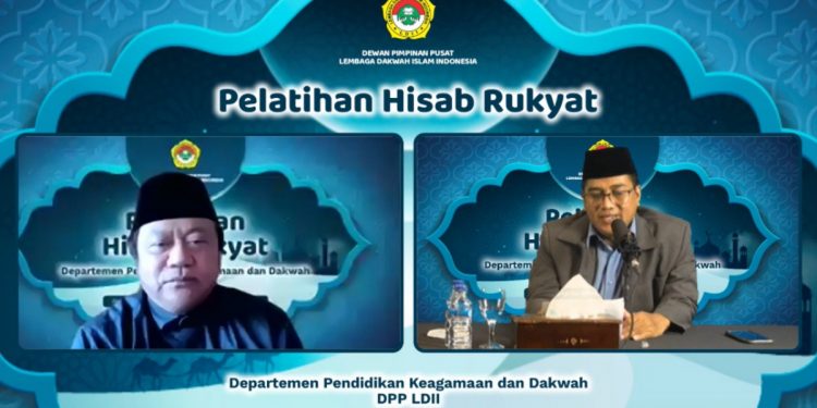 DPP LDII menghelat pelatihan hisab rukyat, untuk meningkatkan pemahaman ilmu falakiyah. Foto: LINES.