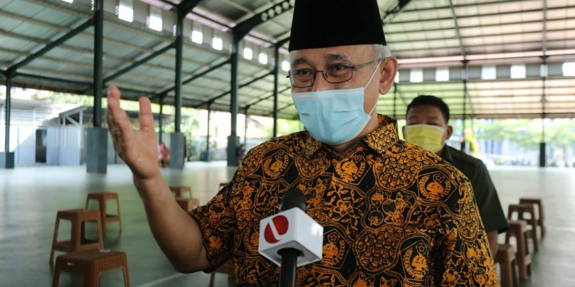 Menurut Ketum DPP LDII, vaksin booster adalah bentuk ikhtiar peningkatan imunitas tubuh. Foto: LINES.