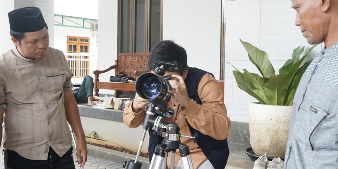 Pelatihan Hisab Rukyat LDII pada Selasa (27/2) di Ponpes Minhaajurrosyidin. Foto: LINES.