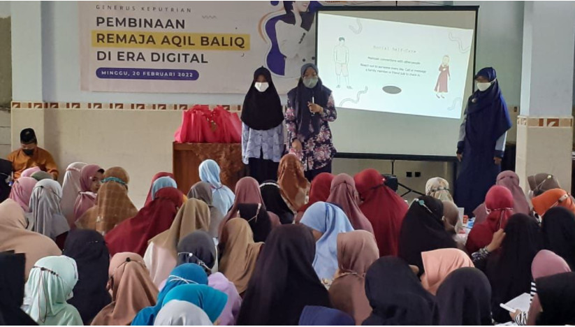 Biro Peranan Wanita DPW LDII Bali melalui Penggerak Pembina Generus (PPG) mengadakan acara bertema pembinaan remaja pada Minggu (20/2). Foto: LDII Denpasar.