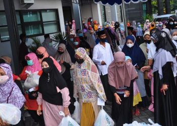 Berbagi Saat Pandemi, LDII Gresik Salurkan Santunan Ramadan