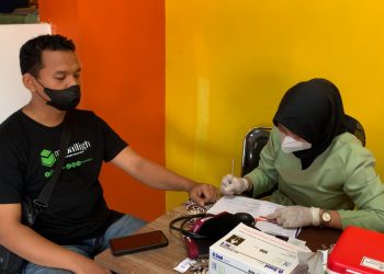 DKM Masjid Baitul Fatah Gandeng Polri Gelar Vaksin Booster