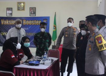 Polres Jember Gandeng LDII Percepat Target Vaksinasi Boster