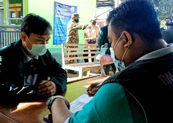 Puskesmas Gandusari Gandeng Ponpes Dahlan Ikhsan Gelar Vaksin Booster