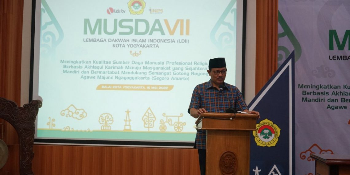 DPD LDII Kota Yogyakarta menggelar Musyawarah Daerah (Musda) VII di Balai Kota Yogyakarta (16/5). Foto: LINES DIY.