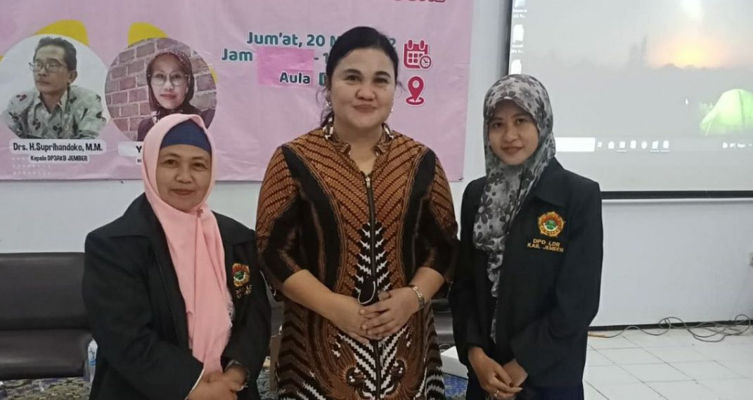 Pengurus Wanita LDII Jember bersama Forum Komunikasi Perempuan antar Agama (Permata) mendapat sosialisasi UU No 12 Tahun 2022 tentang Tindak Pidana Kekerasan Seksual (TPKS) pada Jumat (20/5) yang lalu.