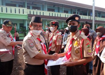 Gudep Sultan Agung Bekasi Bina Generasi Muda Melalui Latihan Kepramukaan