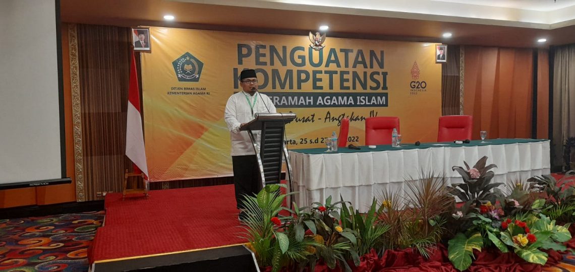 Dwi Pramono mengungkapkan bahwa moderasi beragama sangat dibutuhkan untuk mewujudkan kerukunan beragama, terlebih bagi penceramah agama Islam. Foto: LINES.
