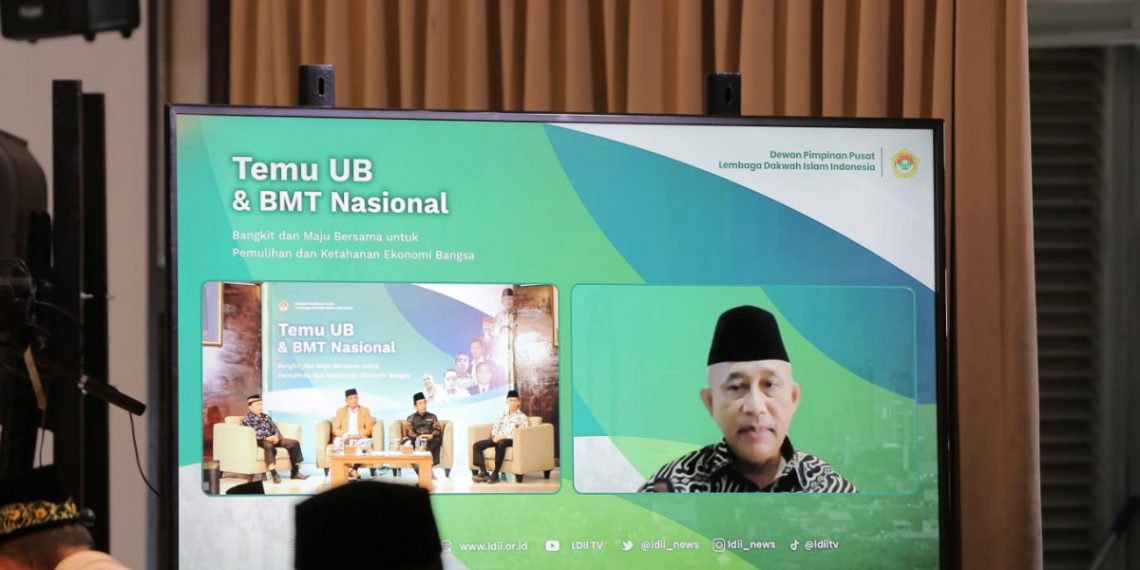 UB dan BMT sebagai salah satu komponen masyarakat bisa turut andil untuk menyelamatkan kesejahteraan bangsa, menurut Ketum DPP LDII KH Chriswanto Santoso (23/7). Foto: LINES.