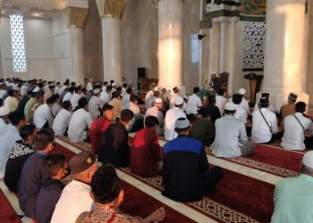Masjid Agung Madaniyah Undang Ustaz LDII Karanganyar Beri Tausiyah