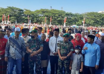 Warga LDII Makassar Berpartisipasi dalam Karnaval Merdeka Toleransi