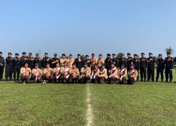 LDII, Sako SPN, dan Senkom Gelar Upacara HUT RI