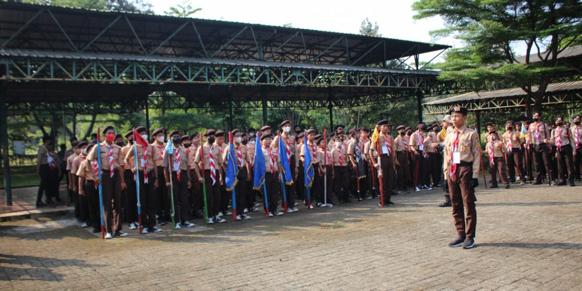 Sakocab SPN Jakarta Barat membina generasi muda dengan lomba prestasi regu. Foto: LINES.