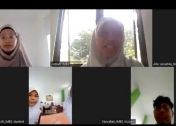 Cara Asik Belajar Bahasa Inggris, SMA IMBS Yogyakarta Pelajari Kehidupan Muslim di Kanada