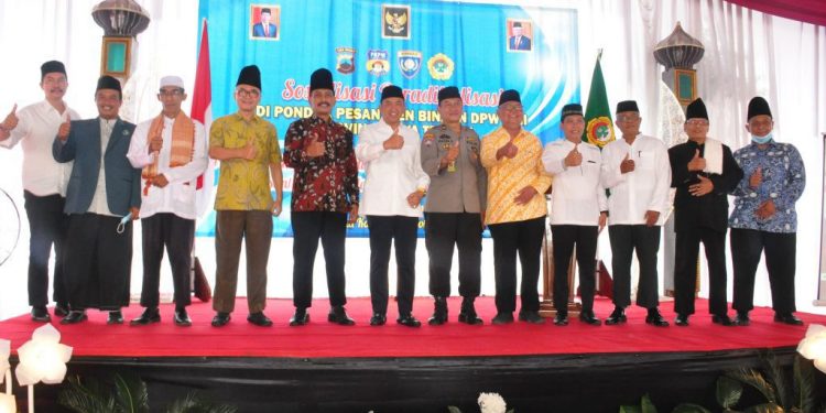 DPW LDII Jawa Tengah menggelar "Sosialisasi Deradikalisasi" bekerja sama dengan Polda Jawa Tengah. Foto: LINES.