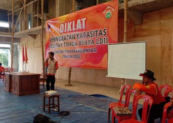 BPBD Karanganyar Latih Keterampilan Kebencanaan Relawan LDII